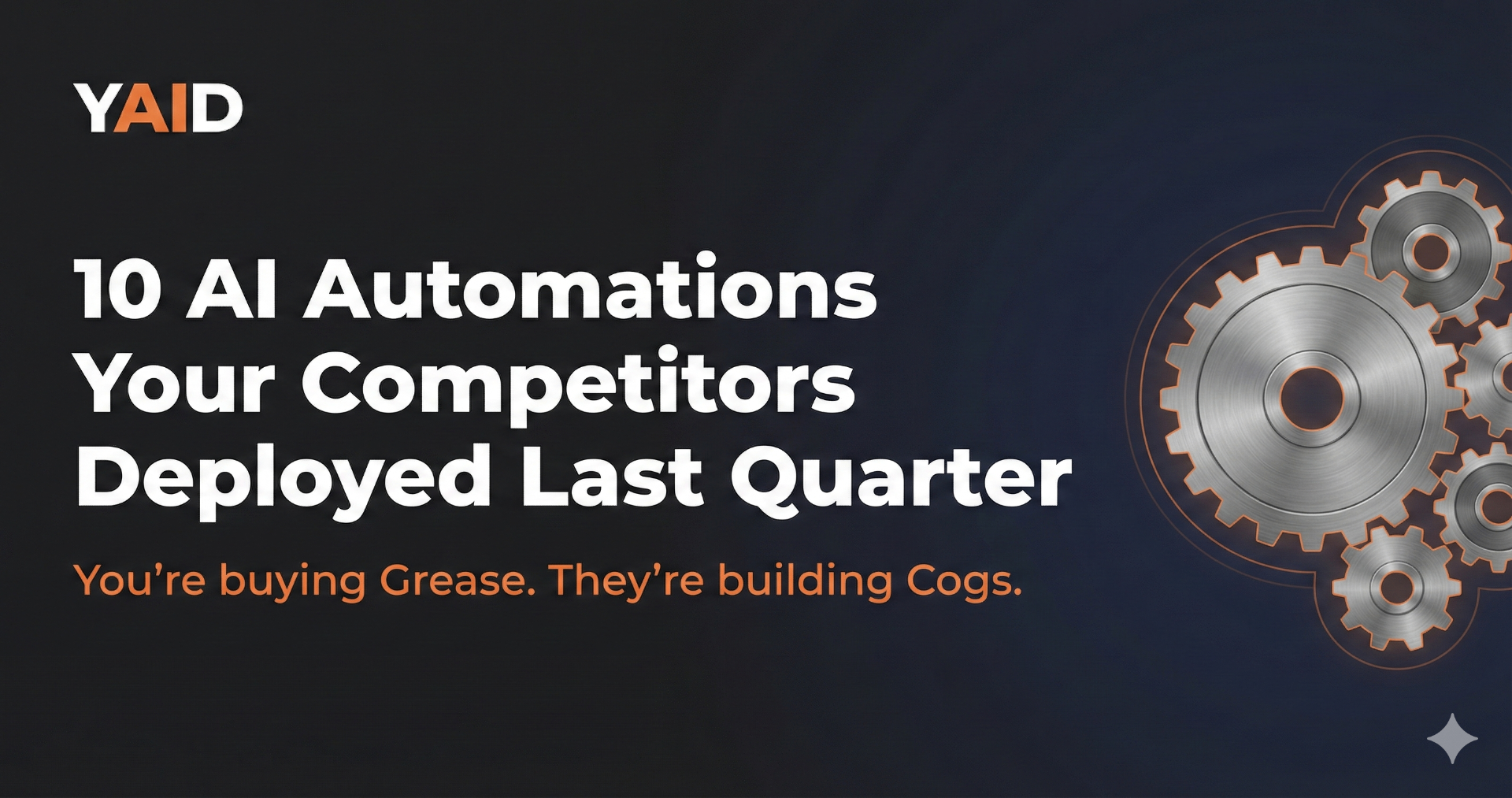 10 AI Automations Your Competitors Deployed Last Quarter